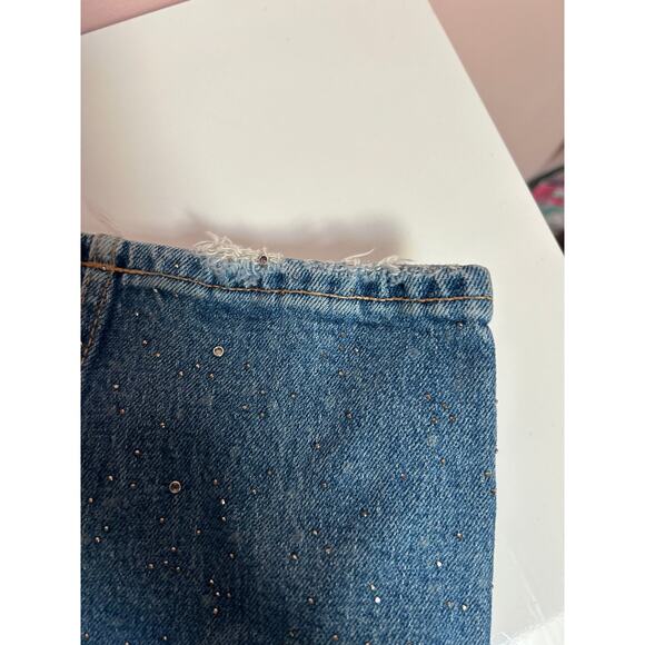 Zara Womens Sparkly Jeans *Size 4* - Picture 4 of 4